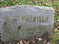 Patrillo, Frank and Violet E. 